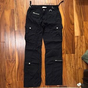 BDG Black Wide Leg Cargo Pants